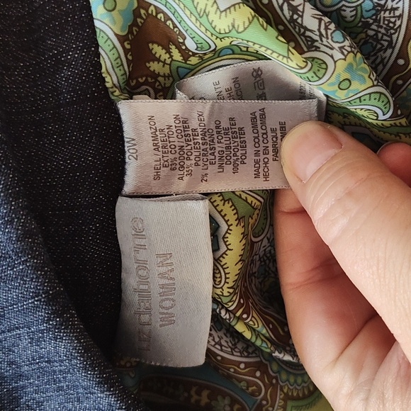 Liz Claiborne Jean Jacket - Picture 4 of 5
